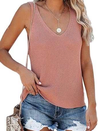 summer v neck sweater
