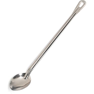 28" Spoon For Homebrew Beer, Wine Making, & Moonshine Equipment - Food Grade Plastic, Green, Mixing & Stirring