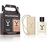 Yellowstone Men's Fragrance & Grooming Gift Set, Eau de Cologne & Artisinal Bar Soap On A Rope - 3.4 fl oz (100 mL) |10 oz