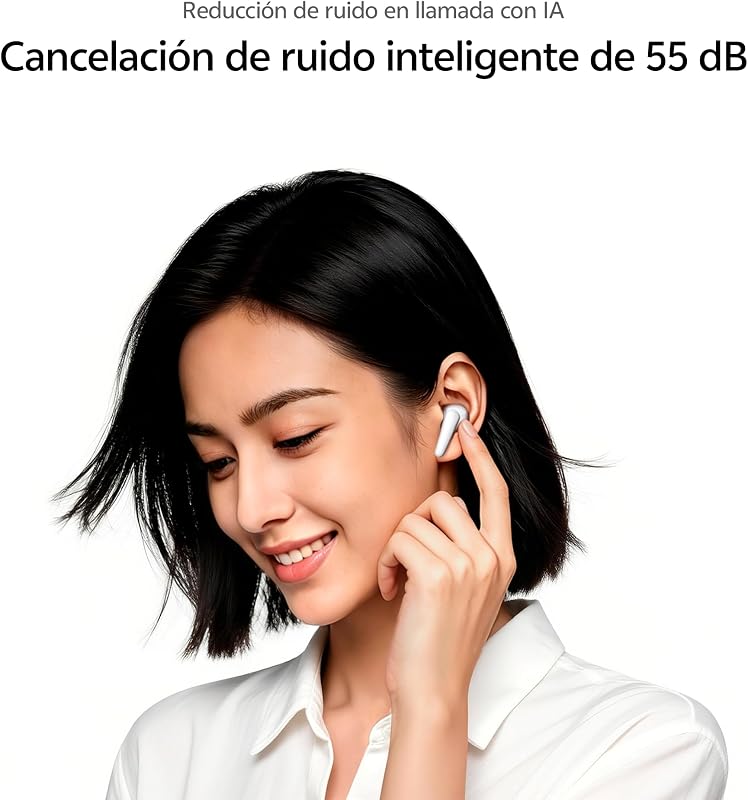 Buds Pro Auriculares IA ANC 55dB 55H BT6.1 IP54 Dual Dispositivos