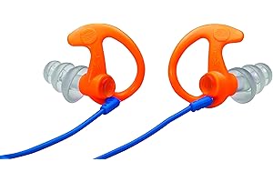 SureFire EP5 Sonic Defenders Max Full-Block Earplugs, triple flanged design, reusable
