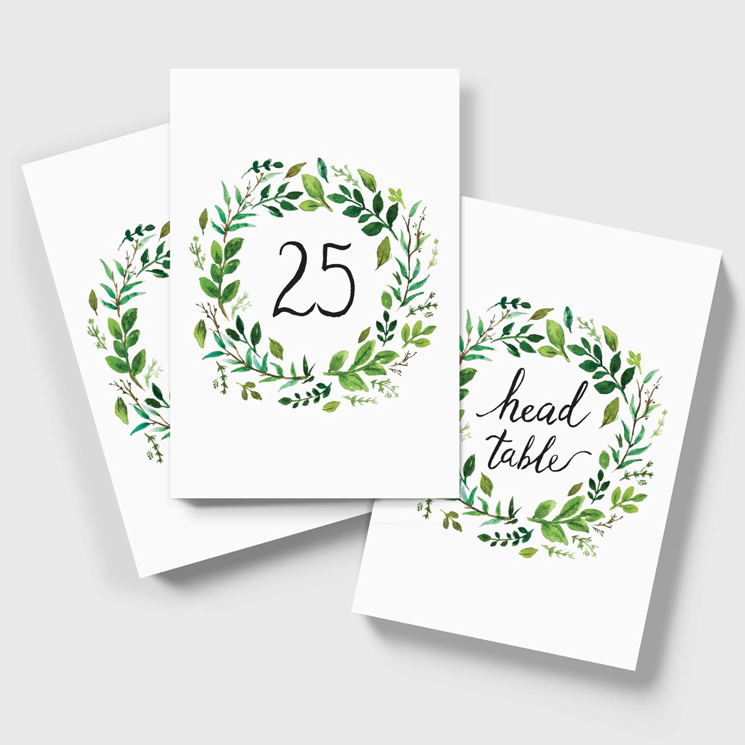4x6 A030 10x15 Cm Calligraphy Table Numbers Wedding Table Numbers 