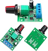 zalati 2pcs PWM Motor Speed Controller DC 1.8-15V 2A Adjustable Low Voltage view 1