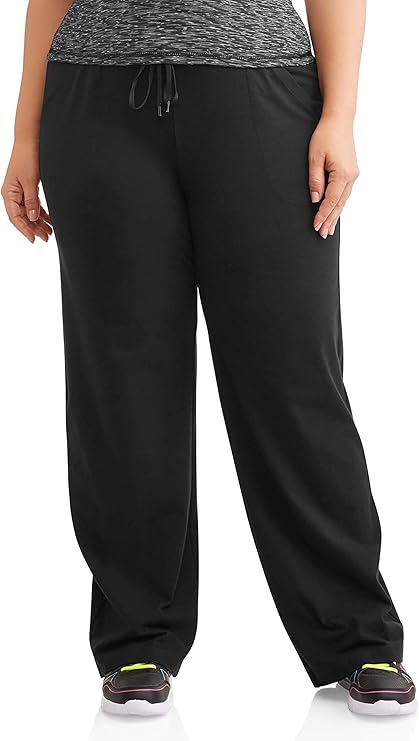 Athletic Works Women's Plus-Size Dri-More Core Relaxed Fit Workout Pant