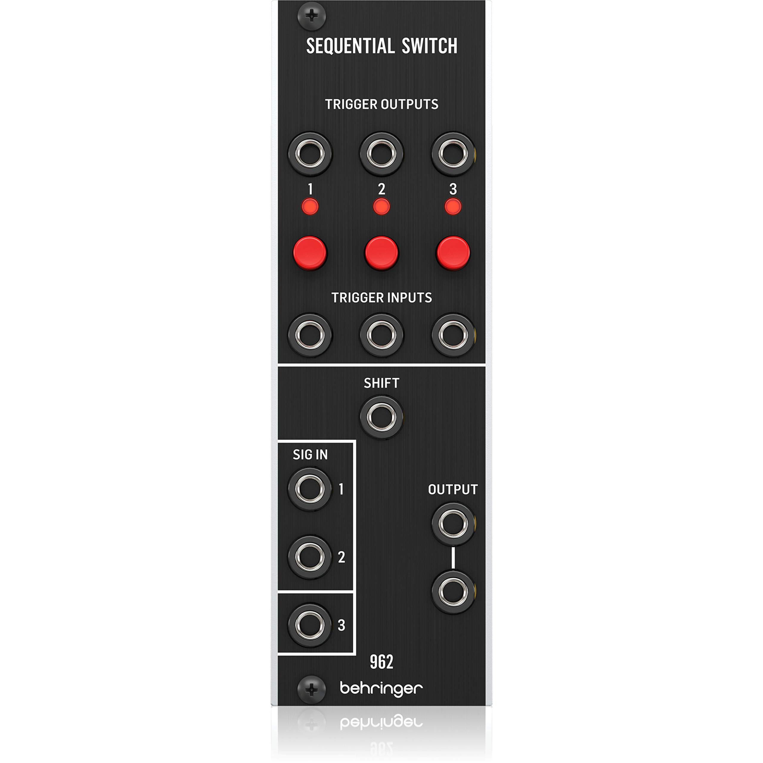 Behringer 962 SEQUENTIAL SWITCH Legendary Analog CV Multiplexer Module for Eurorack