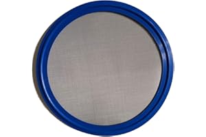 ARTESIAN SYSTEMS 5 Micron VITON/FKM Tri Clamp Screen Filter Gasket 316L (5Uf Micron/2000Mesh) Stainless Steel Pharmaceutical Grade Filter Mesh. VITON with & FDA Certification (4")