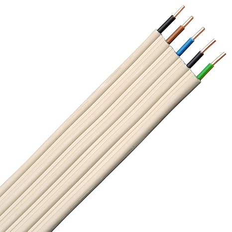 Kopp 157110043 Stegleitung NYIFY-J, 5 x 1.5 mm², 10 m, grau