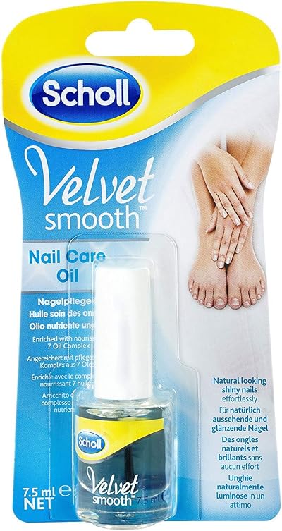 Scholl Velvet Smooth Nail Care Oil for Healthy Looking Nails & Cuticles