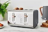 Swan Nordic 4 Slice Toaster Grey 1500W 6 Browning Levels Defrost Reheat view 3
