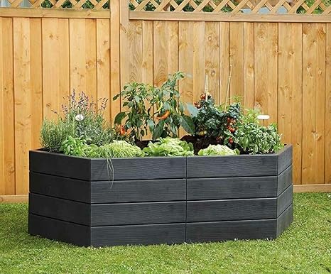 YERD Ergo - Juego de 2 bancales, 2 Elementos básicos de 25 cm de ...