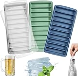 LessMo 3 PCS Ice Cube Tray, Long Ice Stick Tray