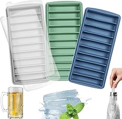 LessMo 3 PCS Ice Cube Tray, Long Ice Stick Tray