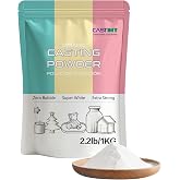 CASTDIY Casting Powder 1 kg, Super White, Super Hard Plaster Gypsum Powder | Zero Bubbles, Odorless, for Silicone Molds, 30 Minutes Demold, Suitable for Handicrafts, Decorations, Plaster Statues, DIY
