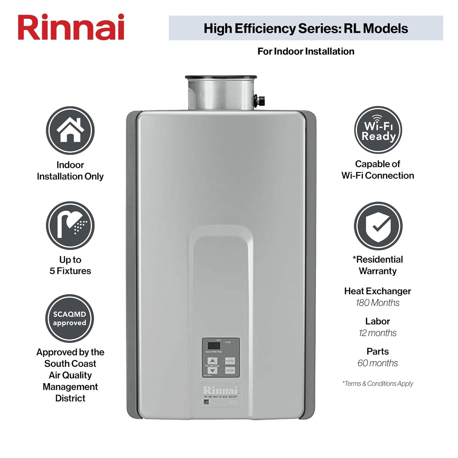 Rinnai Tankless Water Heater 