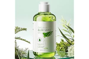 Soothing & Hydrating Aloe Vera Gel with Glycerin & Hyaluronate for Face, Body, Hair & Dry Skin - Daily Moisturizer for Sunbur