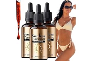 Sunless Tanning Drops to Drink,Drinkable 𝗧𝗮𝗻𝗻𝗶𝗻𝗴 𝗗𝗿𝗼𝗽𝘀,Enhancing Your Natural Skin Tone, Nourishing Self-Tanning 