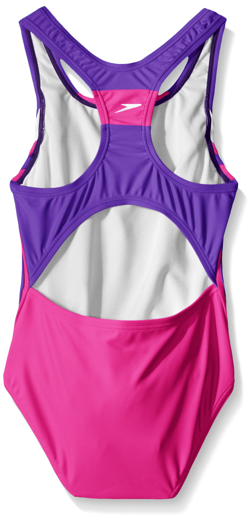 Speedo Little Girls' Infinity Splice 1Piece, Pink, 8 on Galleon Philippines