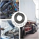 QEEROYO 8mm High-Temp Fuel Line 1m with Clamps for Tractors Cars Trucks view 6