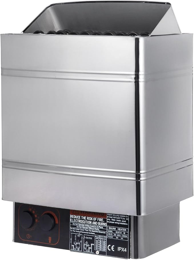 MosaicAL 9KW Electric Sauna Heater 400V Spa Heater Wet Dry with