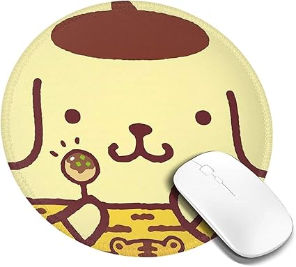 Amazon マウスパッド ポムポムプリン かわいい マウスパッド丸型 ステッチされたエッジ 個性的 ゴム製裏面 ゲーミングマウスパッド Pc ノートパソコン オフィス用 円形 デスクマット 滑り止め 耐久性が良い おもしろいパターン Ewyuwer マウスパッド 通販