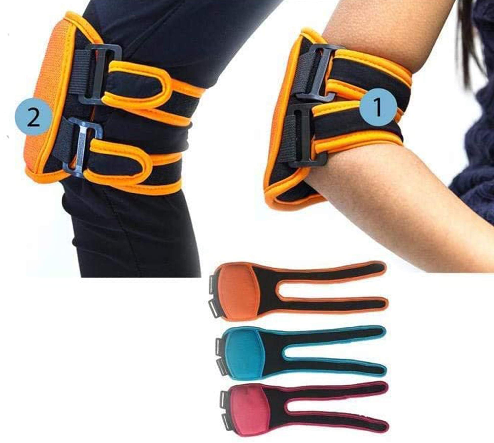 Body-Plus Direct Children's Knee Elbow Protective Support Pad, Blue