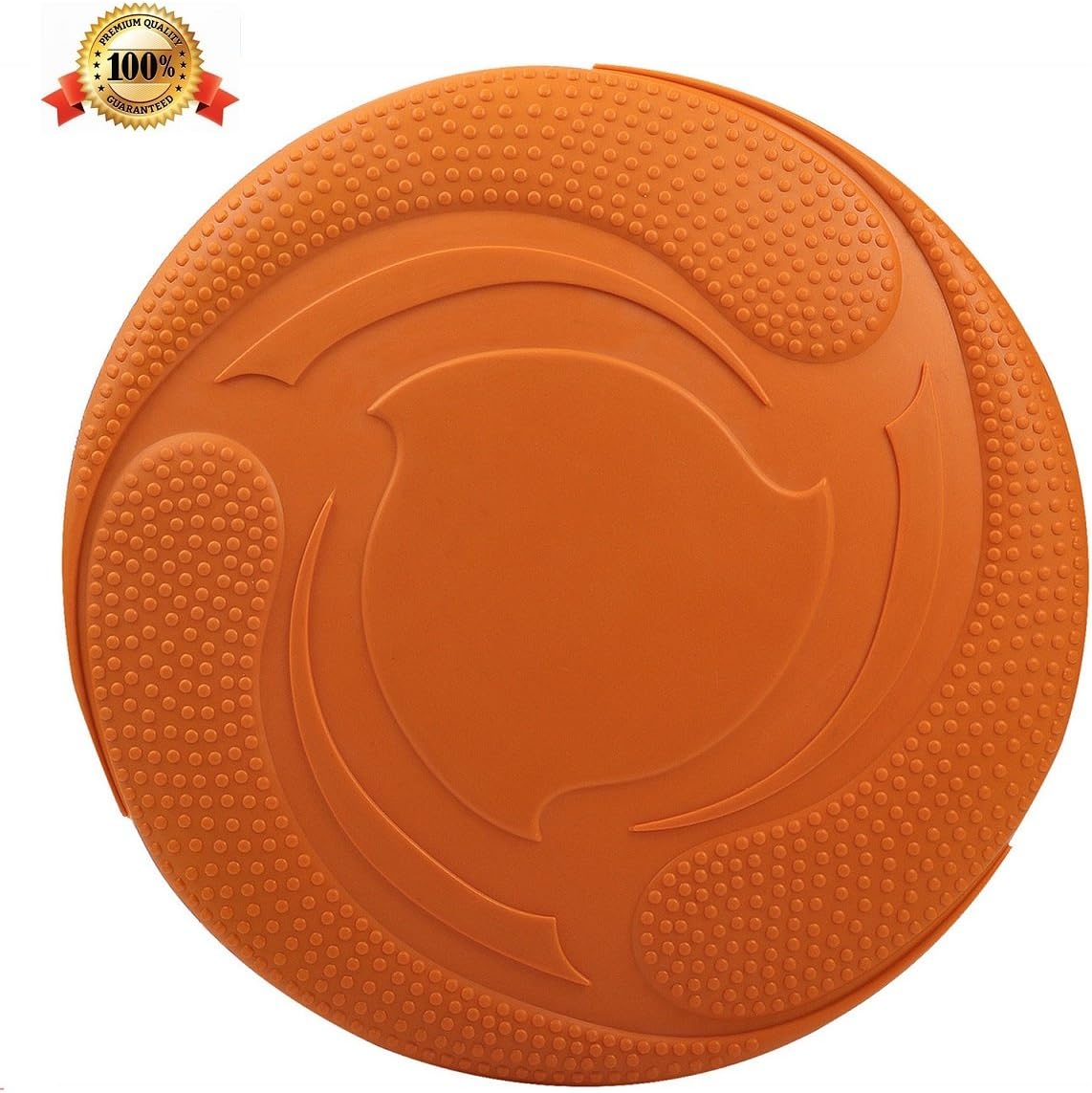 Indestructible Dog Frisbee Fetch Toy,Lifetime Replacement Guarantee 100 Natural