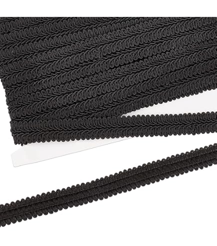 1/2" Scroll Braid Gimp W/Backing - 12 Continuous Yards (D26