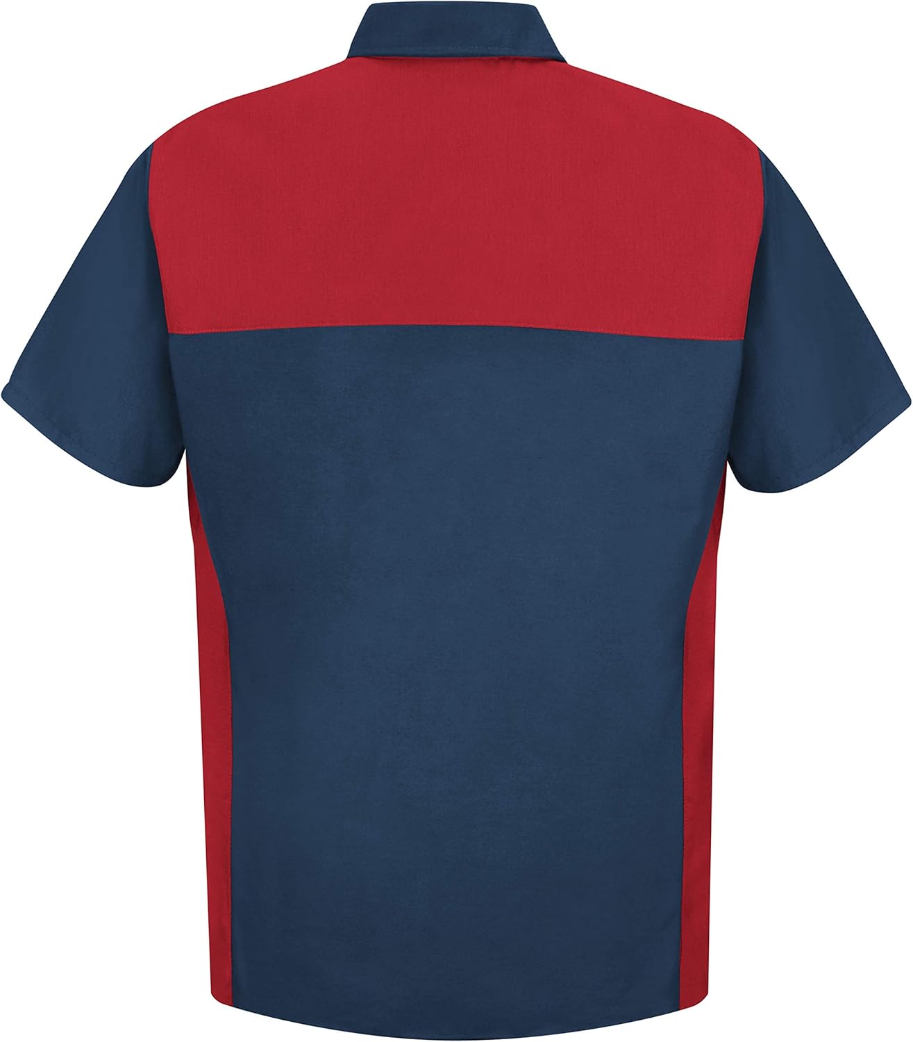 Red Kap Men's Motorsports Shirt, Short Sleeve: Clothing