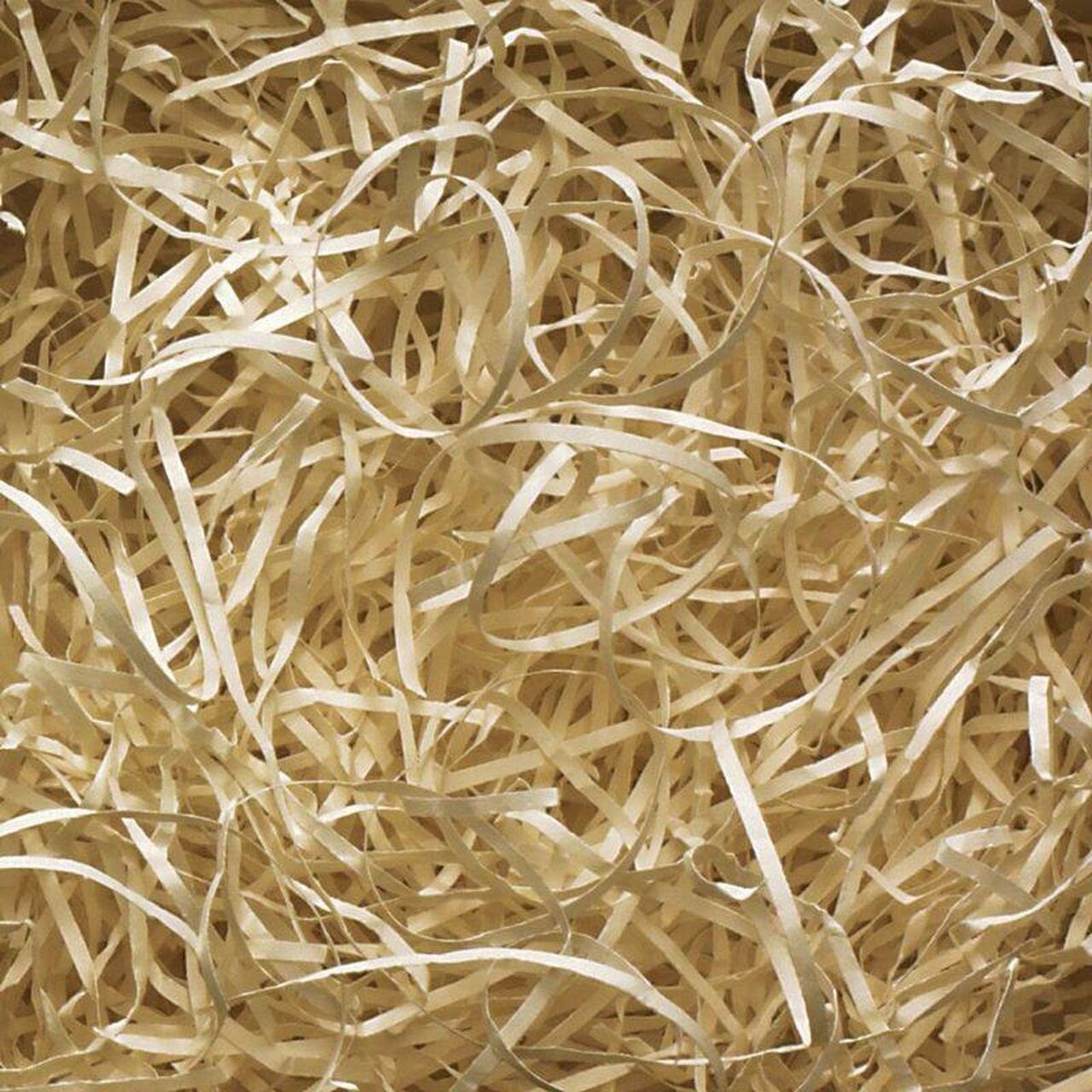 Box.it.pack.it Ivory Shredded Kraft Paper, 500g