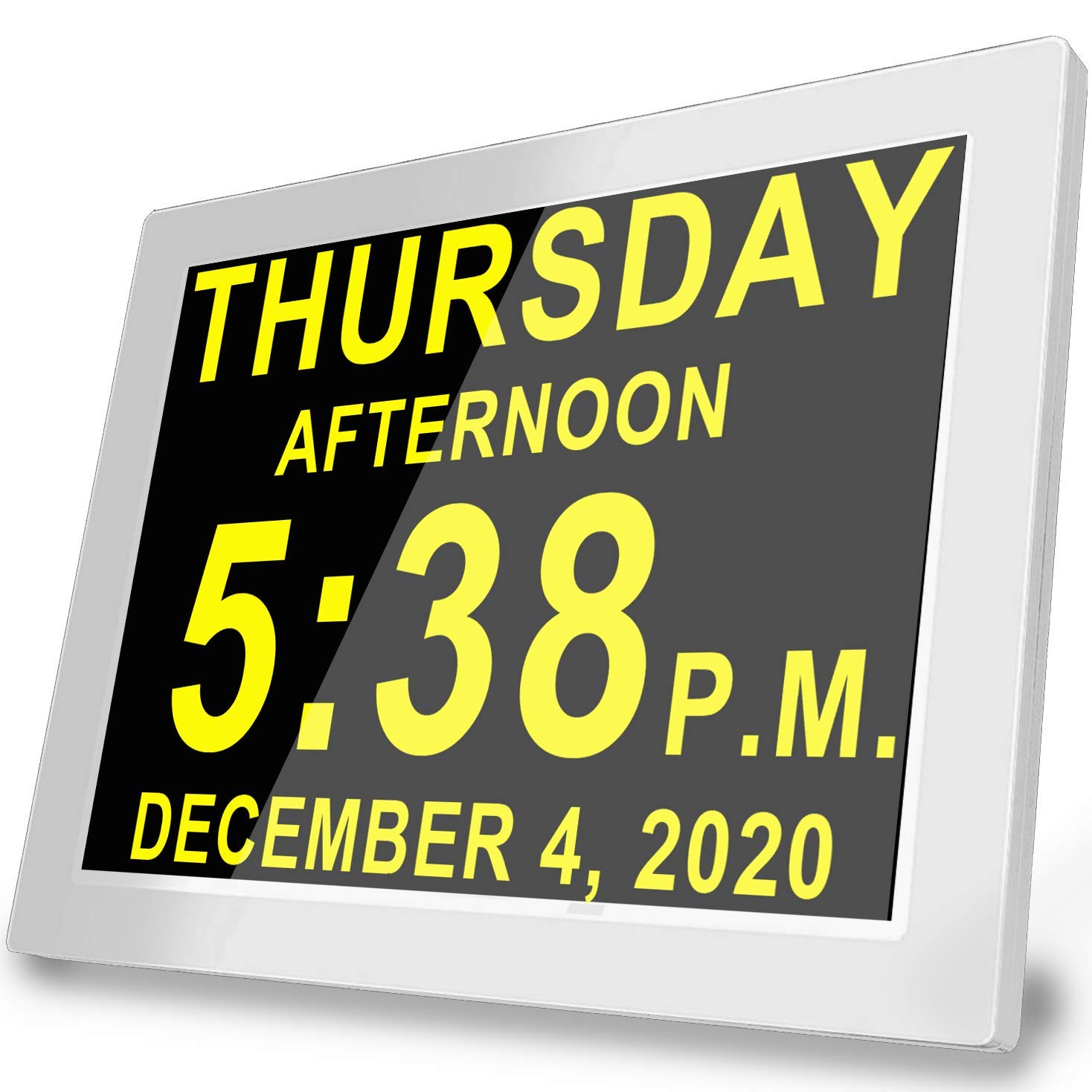 【New 2022】 Véfaîî 19 Alarms Dementia Clock, Custom Reminders, 8" Large