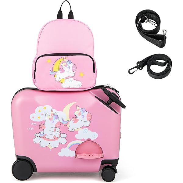 Kids Luggage With Wheels LOL Surprise 18 Inch Kids Hard-Side Carry