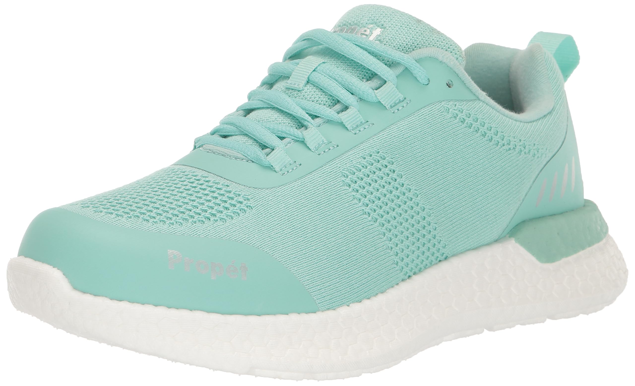 Propét Women’s B10 Usher Sneakers, Mint, 5 Wide US