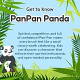 Brush-Baby Kids Rechargeable Electric Toothbrush WildOnes Panda 0-10 view 9