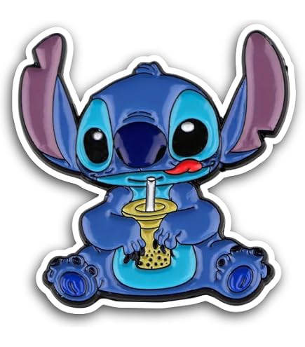 Lilo & Stitch Autism Heart Decal Sticker - Colorful Vinyl For Car Window, Laptop, Helmet, Truck - 5-Year Warranty