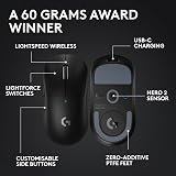 Logitech G PRO X 2 Wireless Gaming Mouse 60 g 44k DPI 8 kHz USB-C view 7