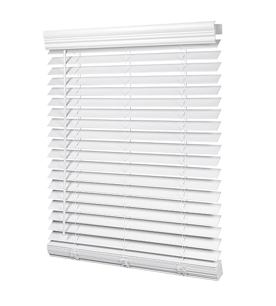 LAZBLINDS 2-INCH CORDLESS FAUX WOOD BLINDS WITH ROYAL...