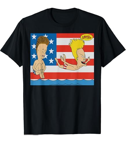 Amazon.com: Beavis and Butt-Head 4th Of July Vintage Americana