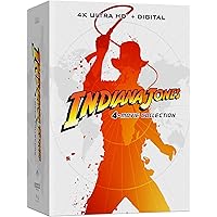 Indiana Jones 4-Movie Collection Steelbook 4K UHD