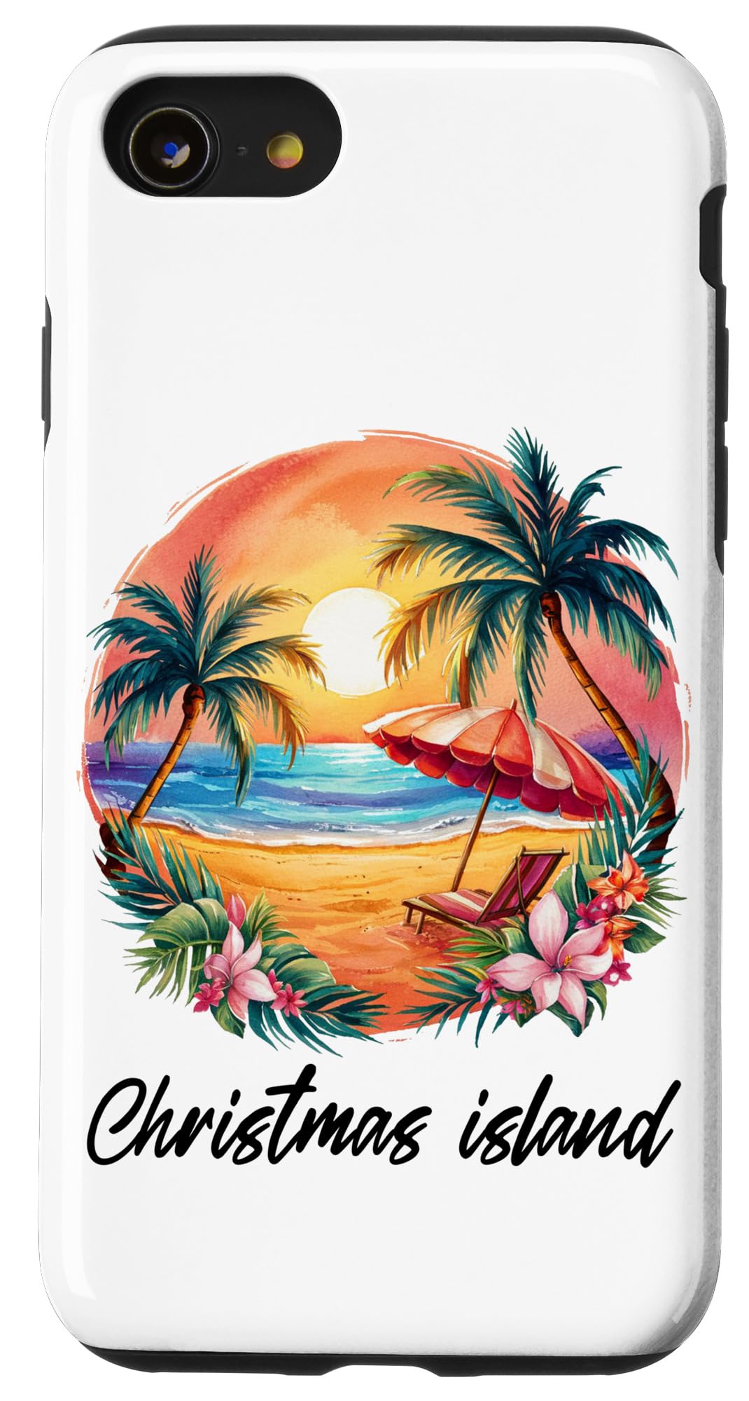 iPhone SE (2020) / 7 / 8 Christmas Island Travel, Australia Tourist Summer Vacation Case