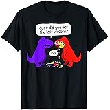 Funny Shirts JGDude Did You Eat The Last Unicorn Funny Dinosaur T-Shirt T-ShirtOEKO-TEX STANDARD 100