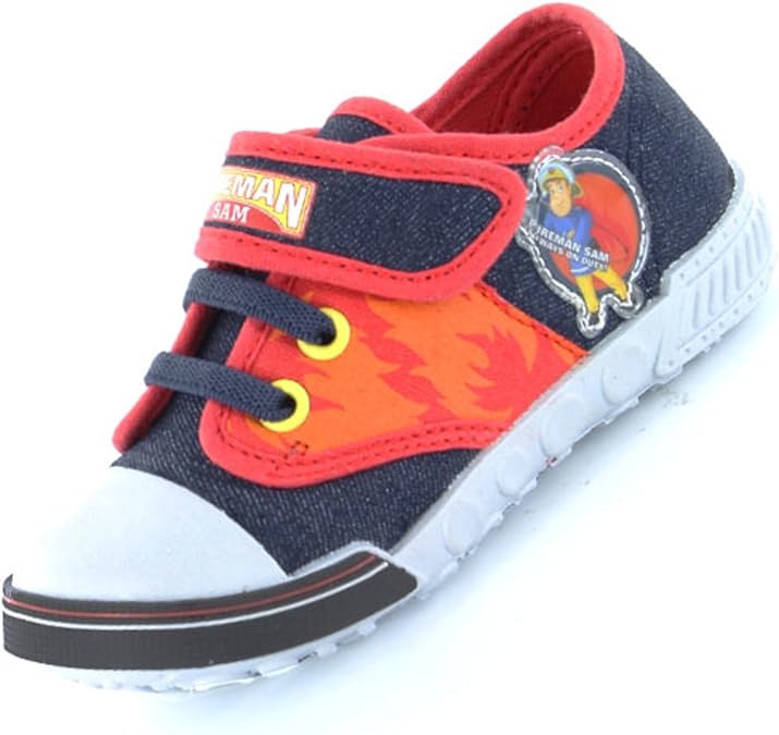 Fireman Sam Canvas Childrens Shoes (5 UK Infant) Amazon