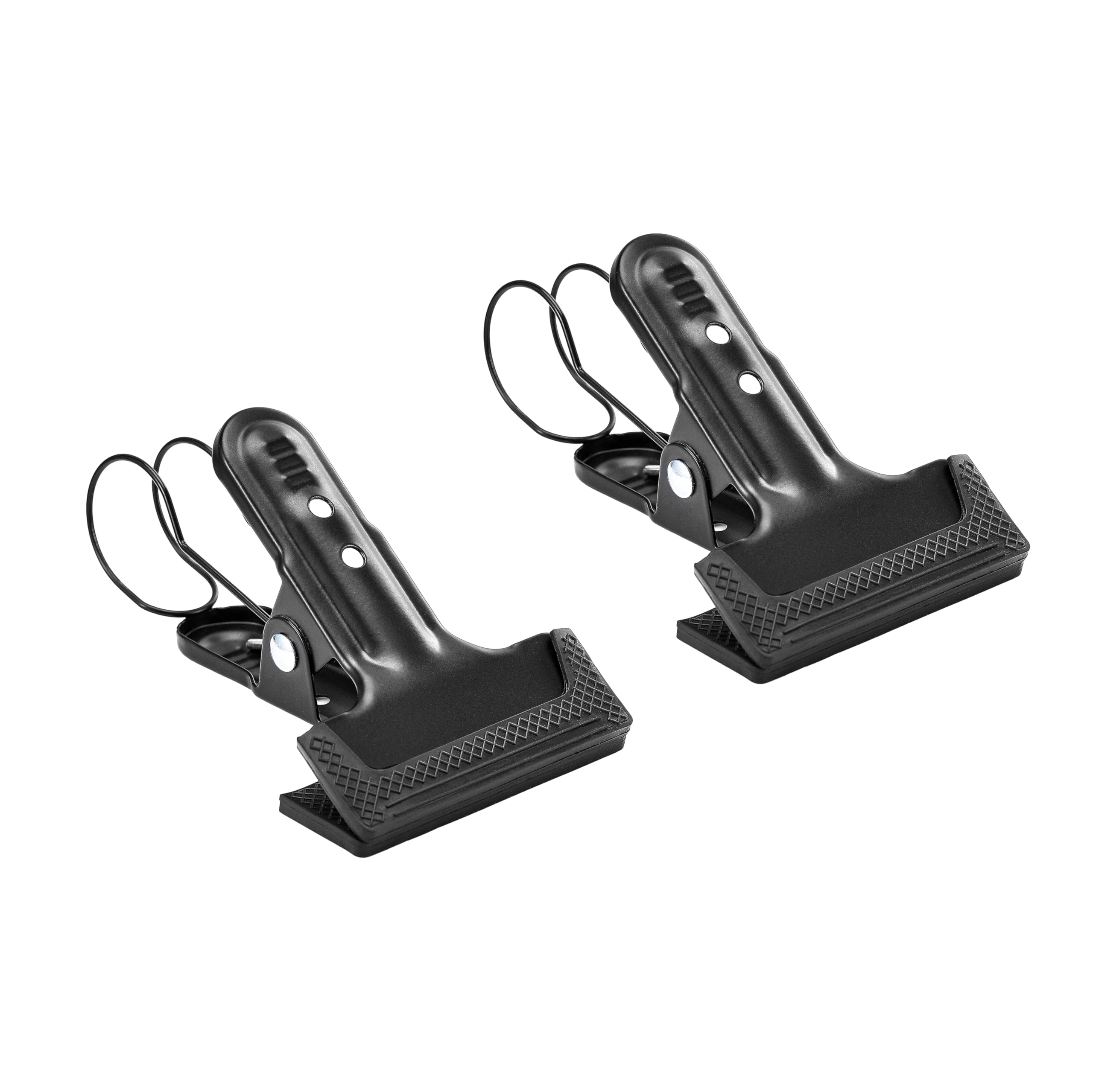 Photo 1 of 2 Pieces of Big Power Spring Clamps with Hooks, Photo Hook Background Clip for Photography, Photo Props with Hook Clip