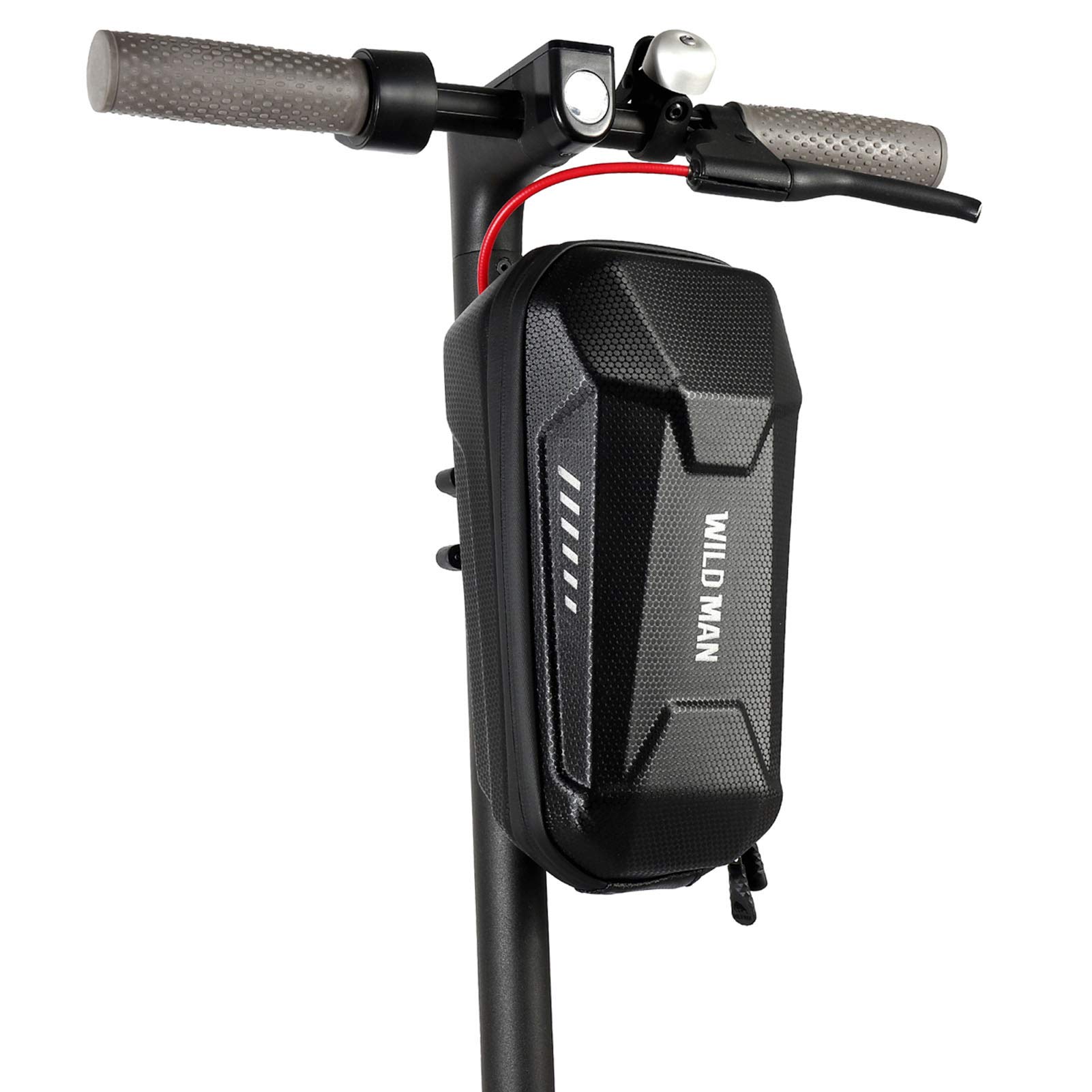 Lixada 2/3 L Rigid Cover for Front Car Handlebar Bag Waterproof Reflective for Travel Bicycle Scooter Electric MTB 250 x 120 x 105 mm / 290 x 150 x 120 mm
