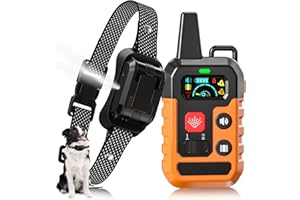 KDSZJDV Citronella Training Collar for Dog, [No Citronella Refill] Spray Dog Training Collar with Beep/Vibration/Spray 4 Mode & 6 Adjustable Sensitivities, IPX7 Waterproof Dog Bark Collar for L/M/S Dogs