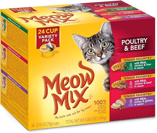 meow mix poultry and beef
