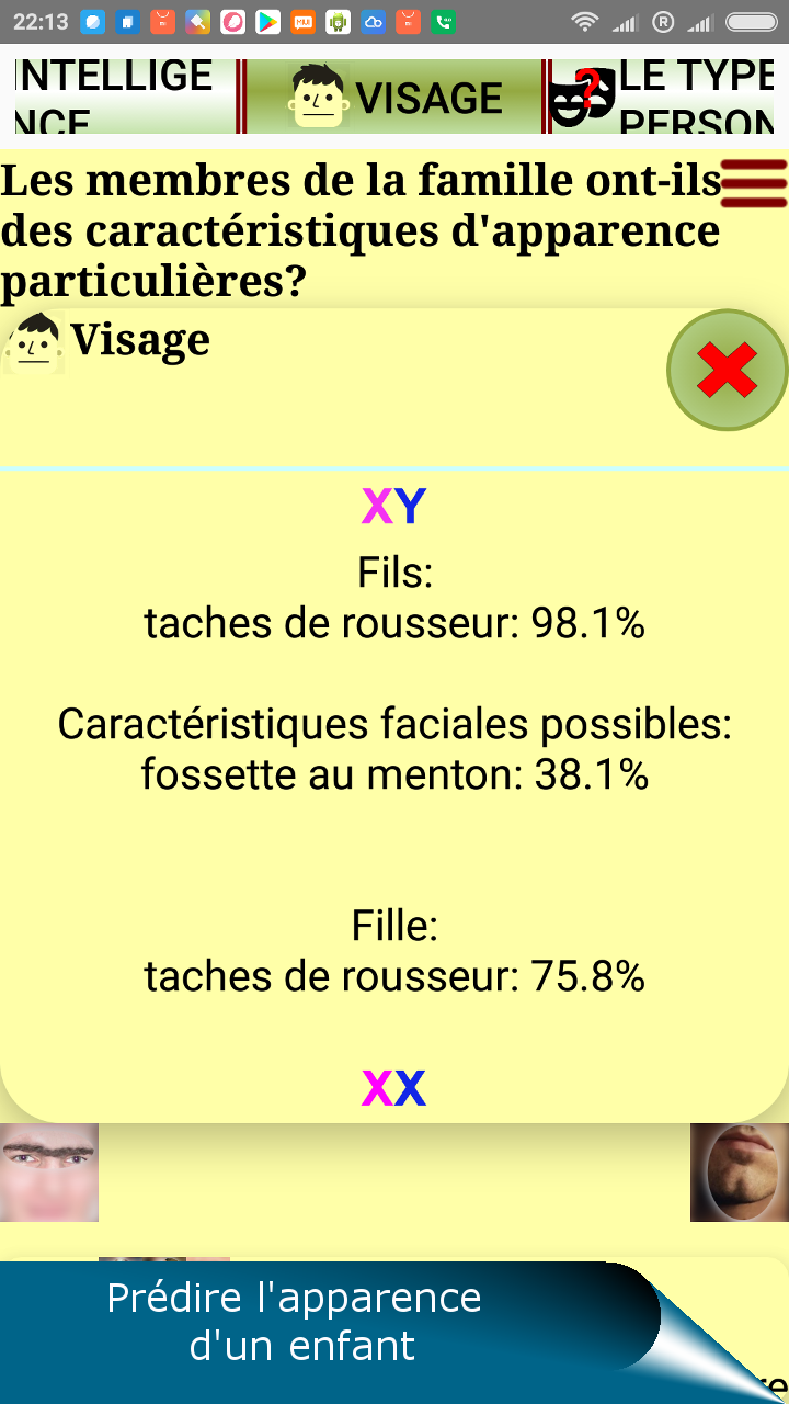 Pronostic Genetique Quis Pour Un Futur Enfant Amazon Fr Appstore For Android