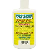 Pro-Cure Crappie &amp; Panfish Magic Super Gel, 8 Ounce | Crappie Panfish Magic is a staple for pan fishing across the globe