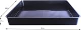 Britten & James 60 x 60cm Deep Tray Black Large Square Super Tray view 2