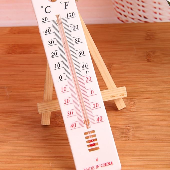 Hinmay Innen/Außen-Thermometer/Gewächshaus/Zuhause/Büro, für Innen und Außen
