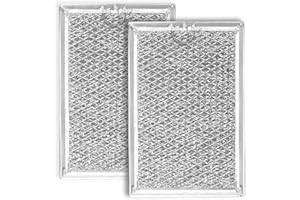 OEBRUEL [2 Pack] OEM Microwave Filter Replacement 7.64" x 5.12" Fit for GE WB06X10309 WB06X10359, Microwave Vent Filter, Microwave Grease Filter, Filters Kitchen Oven Air Over the Range Vent Fan